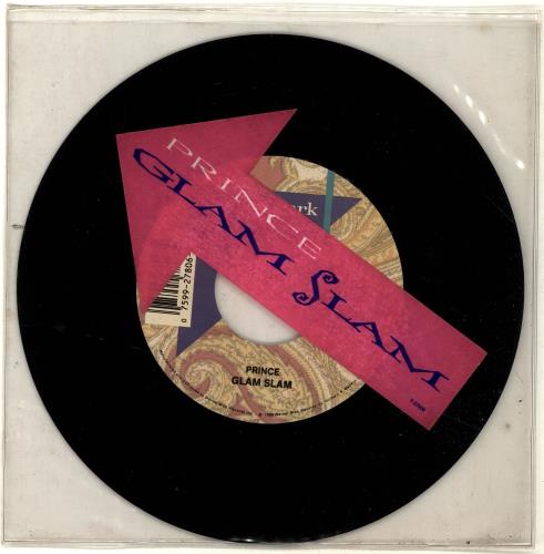 Prince Glam Slam - Wide 7" vinyl single (7 inch record / 45) US PRI07GL693693