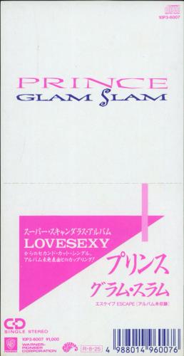 Prince Glam Slam 3" CD single (CD3) Japanese PRIC3GL64139