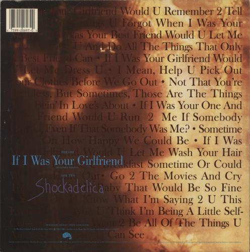 Prince If I Was Your Girlfriend 12" vinyl single (12 inch record / Maxi-single) US PRI12IF34444
