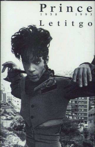 Prince Let It Go cassette single UK PRICSLE50708