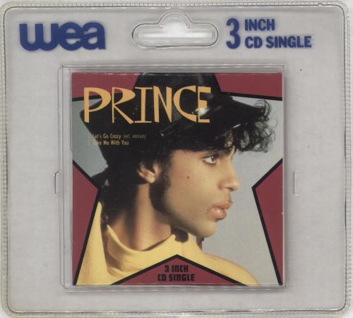 Prince Let's Go Crazy + Bubble Pack 3" CD single (CD3) German PRIC3LE722340