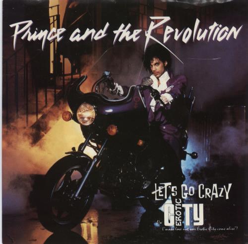 Prince Let's Go Crazy 7" vinyl single (7 inch record / 45) US PRI07LE03181