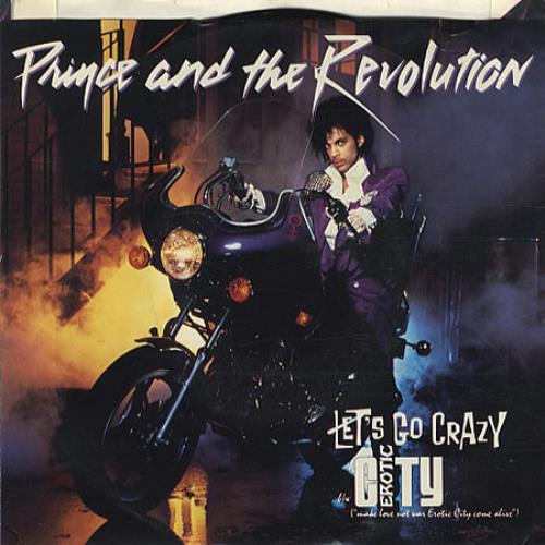 Prince Let's Go Crazy 7" vinyl single (7 inch record / 45) US PRI07LE62422
