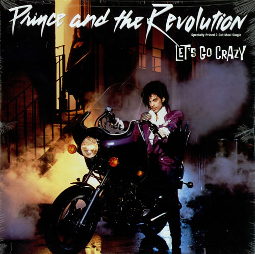 Prince Let's Go Crazy 12" vinyl single (12 inch record / Maxi-single) Canadian PRI12LE95388