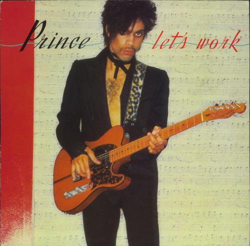 Prince Let's Work - EX 12" vinyl single (12 inch record / Maxi-single) UK PRI12LE59831