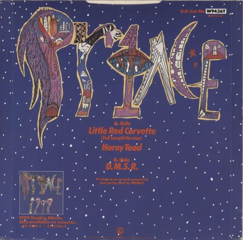 Prince Little Red Corvette 12" vinyl single (12 inch record / Maxi-single) UK PRI12LI03214