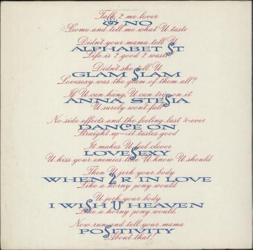 Prince Lovesexy - EX vinyl LP album (LP record) UK PRILPLO878021