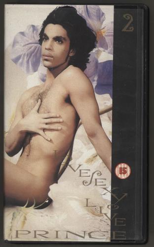 Prince Lovesexy Live 2 video (VHS or PAL or NTSC) UK PRIVILO734262