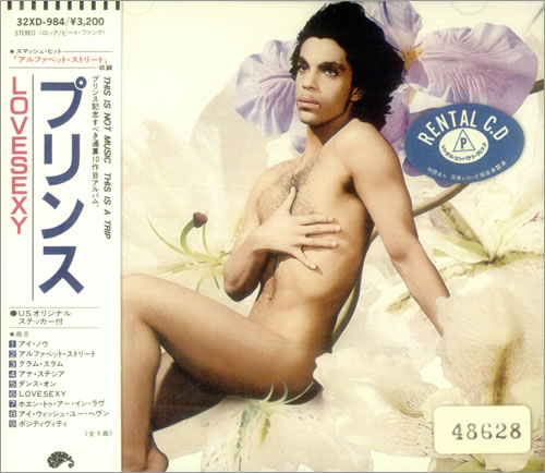 Prince Lovesexy CD album (CDLP) Japanese PRICDLO532258
