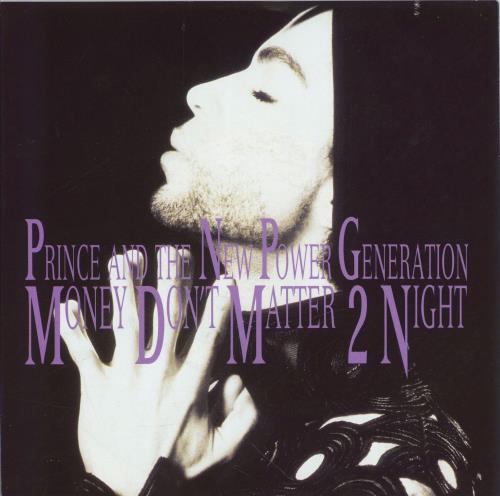 Prince Money Don't Matter 7" vinyl single (7 inch record / 45) German PRI07MO02857