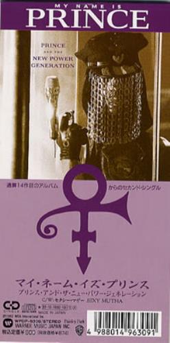 Prince My Name Is Prince 3" CD single (CD3) Japanese PRIC3MY12916