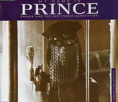 Prince My Name Is Prince CD single (CD5 / 5") German PRIC5MY08749