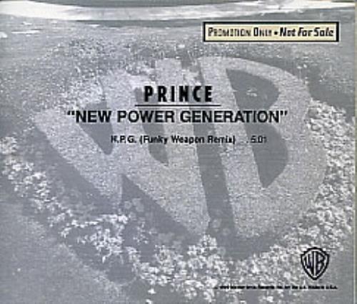 Prince New Power Generation CD single (CD5 / 5") US PRIC5NE02065