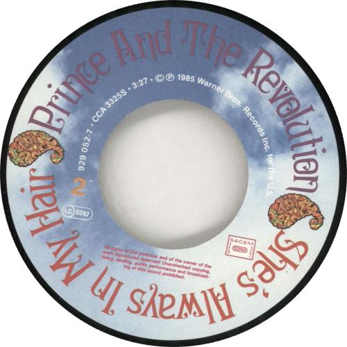 Prince Paisley Park 7" vinyl single (7 inch record / 45) French PRI07PA03148