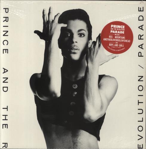 Prince Parade + Stickered Shrink vinyl LP album (LP record) UK PRILPPA828657