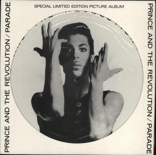 Prince Parade - EX picture disc LP (vinyl picture disc album) UK PRIPDPA707083