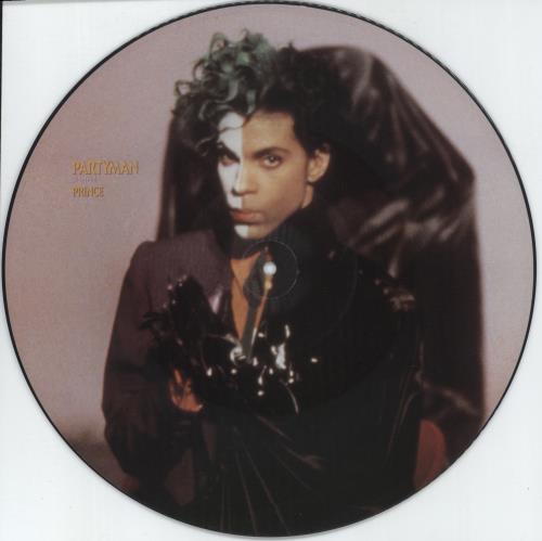 Prince Partyman - EX 12" vinyl picture disc (12 inch picture record) UK PRI2PPA888555