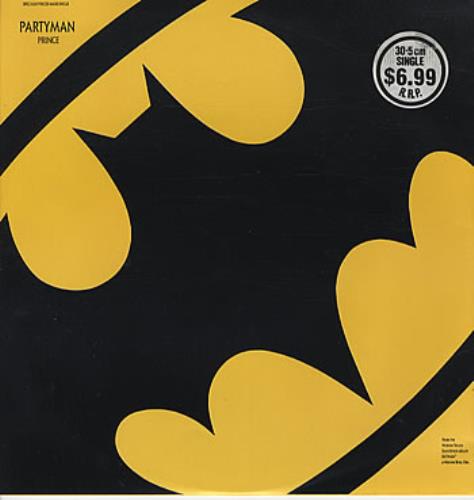 Prince Partyman 12" vinyl single (12 inch record / Maxi-single) Australian PRI12PA75099