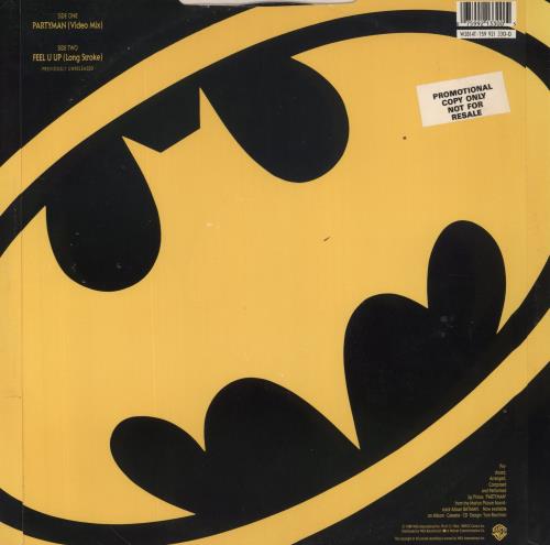Prince Partyman 12" vinyl single (12 inch record / Maxi-single) UK PRI12PA856634