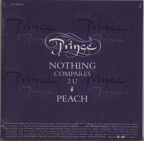 Prince Peach - Sealed CD single (CD5 / 5") US PRIC5PE753195