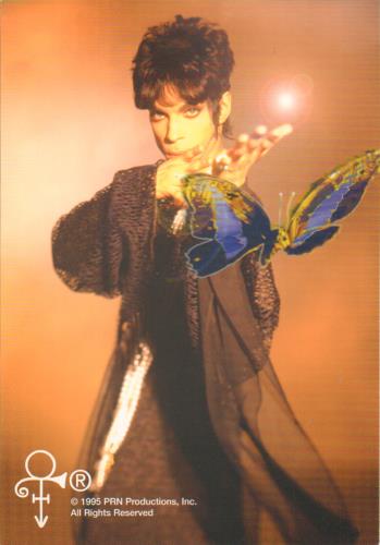 Prince Phonecard #1 Butterfly phone card UK PRIPCPH57780