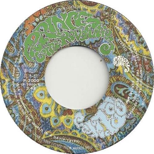 Prince Pop Life + Portrait Insert 7" vinyl single (7 inch record / 45) Japanese PRI07PO03161