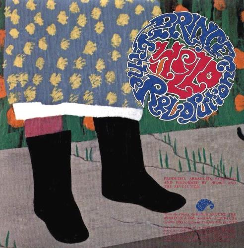 Prince Pop Life + Portrait Insert 7" vinyl single (7 inch record / 45) Japanese PRI07PO03161