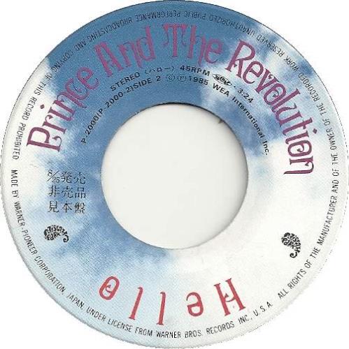 Prince Pop Life + Portrait Insert 7" vinyl single (7 inch record / 45) Japanese PRI07PO03161