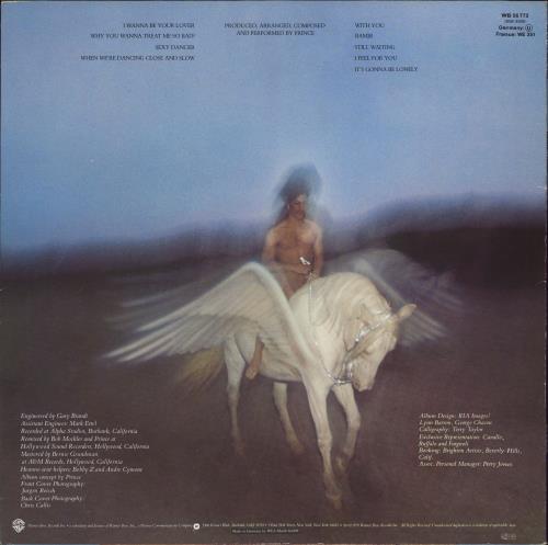 Prince Prince + Insert vinyl LP album (LP record) German PRILPPR774685