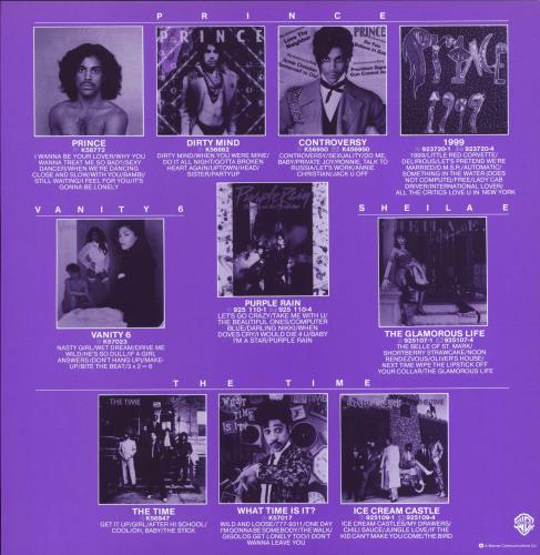 Prince Prince + Insert vinyl LP album (LP record) German PRILPPR774685