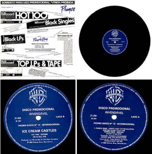 Prince Purple Rain 12" vinyl single (12 inch record / Maxi-single) Brazilian PRI12PU47424