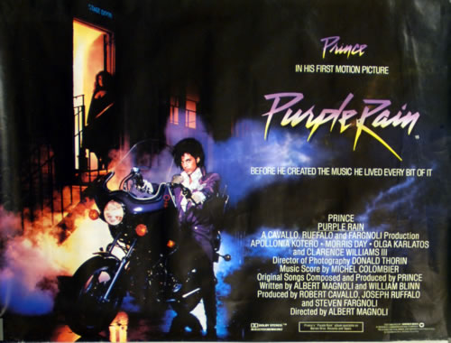 Prince Purple Rain poster UK PRIPOPU610832