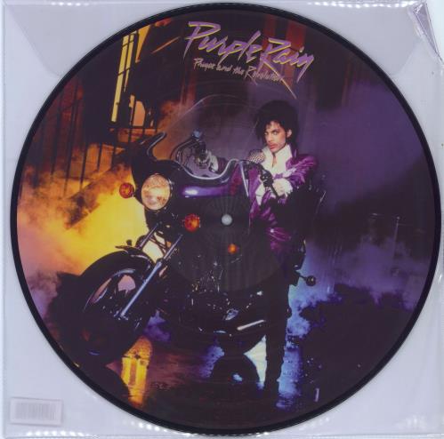 Prince Purple Rain picture disc LP (vinyl picture disc album) US PRIPDPU776266