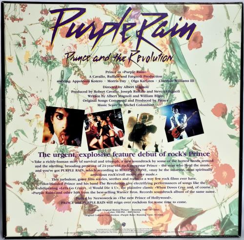 Prince Purple Rain box set German PRIBXPU86056