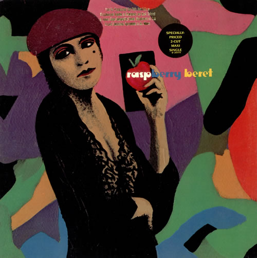 Prince Raspberry Beret - Gold Promo Stamped 12" vinyl single (12 inch record / Maxi-single) US PRI12RA71629