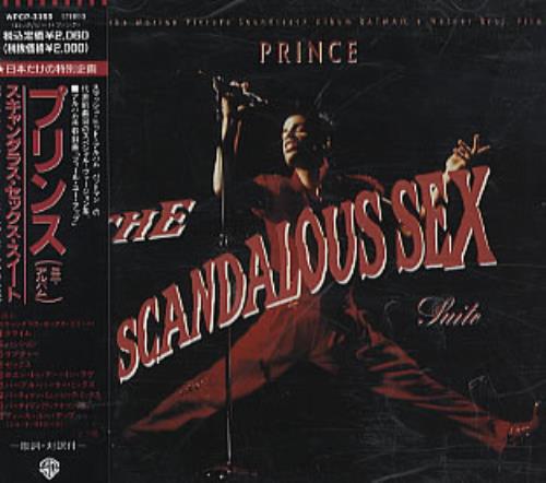 Prince Scandalous Sex Suite CD album (CDLP) Japanese PRICDSC309500