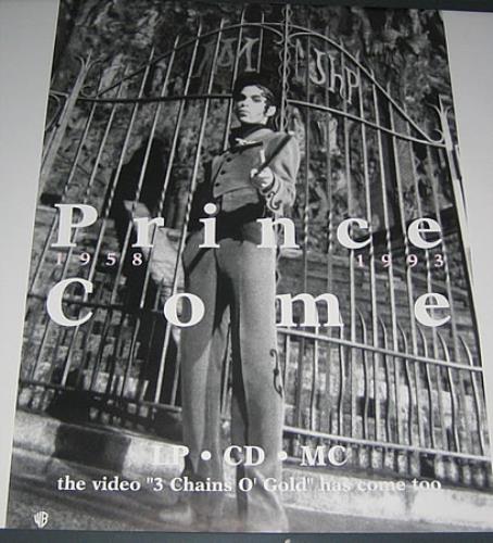 Prince Set Of 3 Promotional Posters poster UK PRIPOSE377217