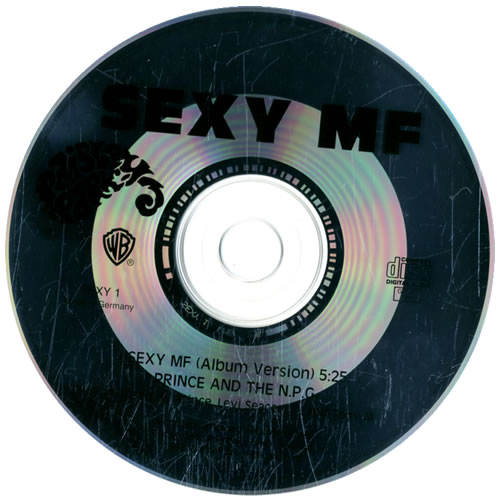 Prince Sexy M.F. CD single (CD5 / 5") German PRIC5SE22370