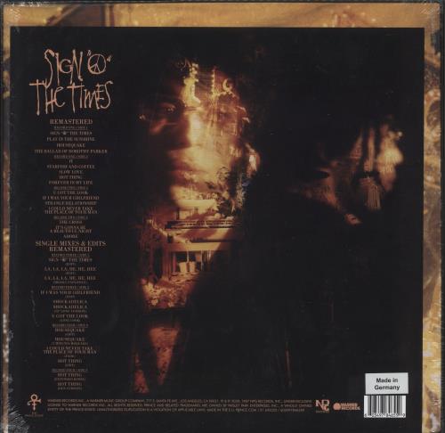 Prince Sign 'O' The Times - 180 gram Vinyl - 2020 Remastered - Sealed Vinyl Box Set UK PRIVXSI877915