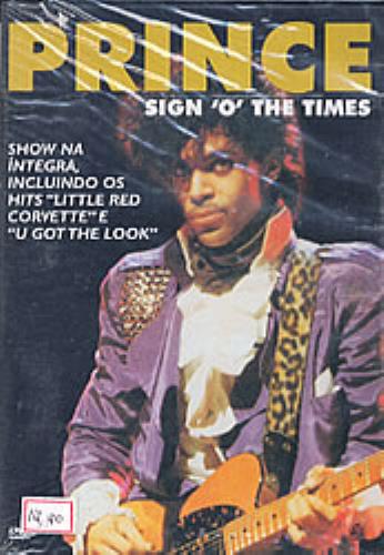 Prince Sign 'O' The Times DVD Brazilian PRIDDSI232889