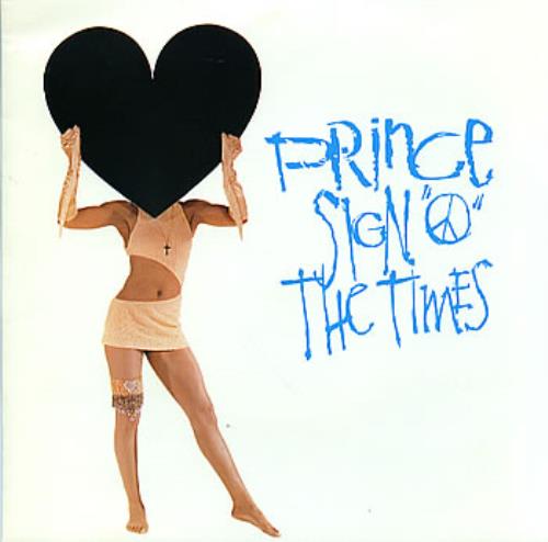 Prince Sign 'O' The Times 7" vinyl single (7 inch record / 45) Australian PRI07SI310077
