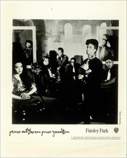 Prince Symbol Press Sheet media press pack US PRIPPSY30075