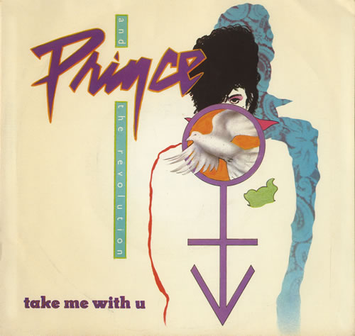 Prince Take Me With U 7" vinyl single (7 inch record / 45) US PRI07TA03112