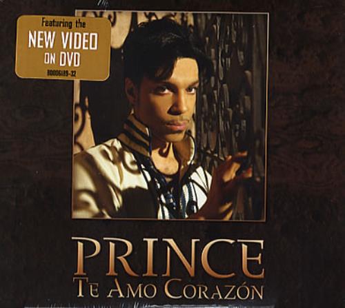 Prince Te Amo Corazon - Sealed CD/DVD single set US PRISDTE352881