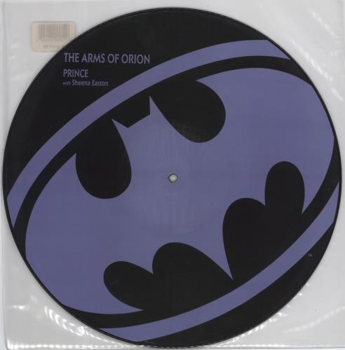 Prince The Arms Of Orion - Barcode Stickered 12" vinyl picture disc (12 inch picture record) UK PRI2PTH773773