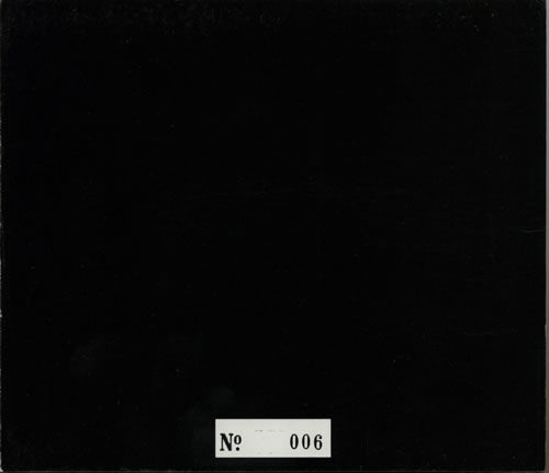 Prince The Black Album - Numbered Edition / No. 006 CD album (CDLP) Australian PRICDTH118717