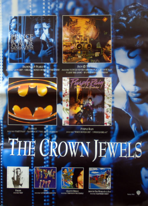 Prince The Crown Jewels poster UK PRIPOTH622887