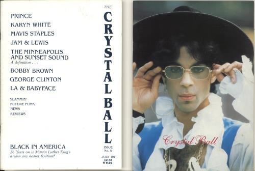 Prince The Crystal Ball & Revolution fanzine UK PRIFATH81164