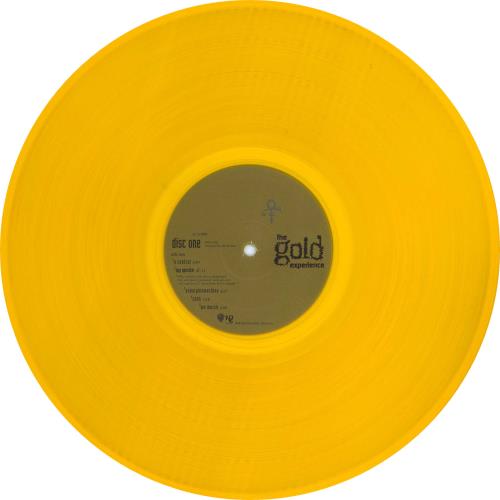 Prince The Gold Experience - Gold Vinyl 2-LP vinyl record set (Double LP Album) US PRI2LTH53960