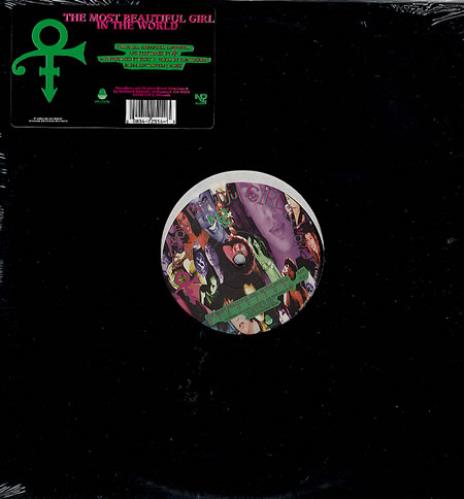 Prince The Most Beautiful - Pic Label 12" vinyl single (12 inch record / Maxi-single) US PRI12TH58744